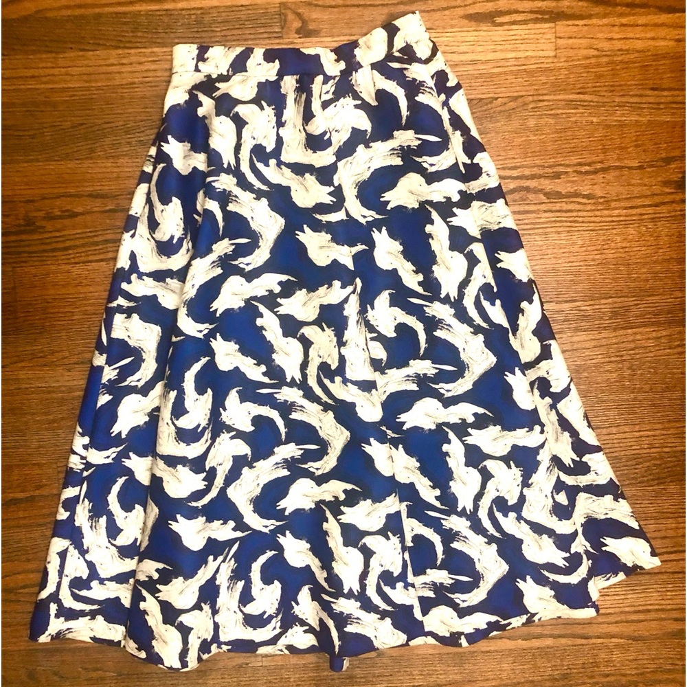 H&M midi/maxi scuba skirt with pockets